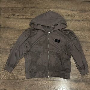 Balenciaga Grey Mud ZipUp